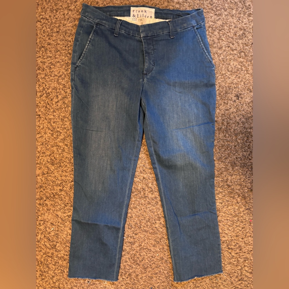 Frank & Eileen Blue Ankle Jeans